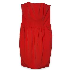 3/$20 Rachel by Rachel Roy red strapless sweetheart cocktail mini dress SZ 2